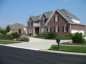 Nice landscaping adds to the value of your home