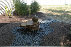 Visually interesting waterscape.