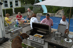 Outdoor Cooking Station